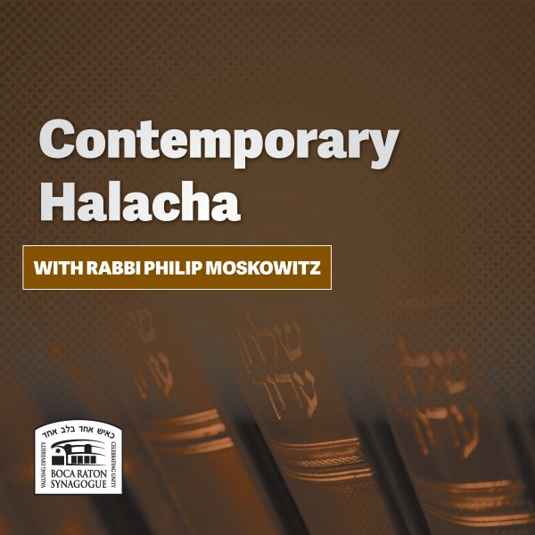 Contemporary Halacha